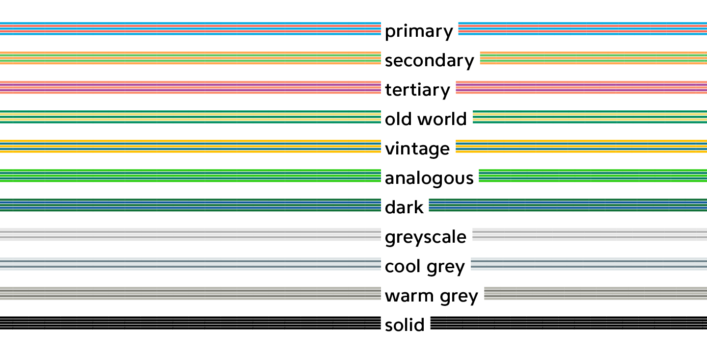 Пример шрифта FormPattern Color Six #11